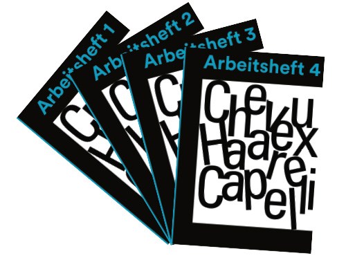 Arbeitshefte 1 - 4 
